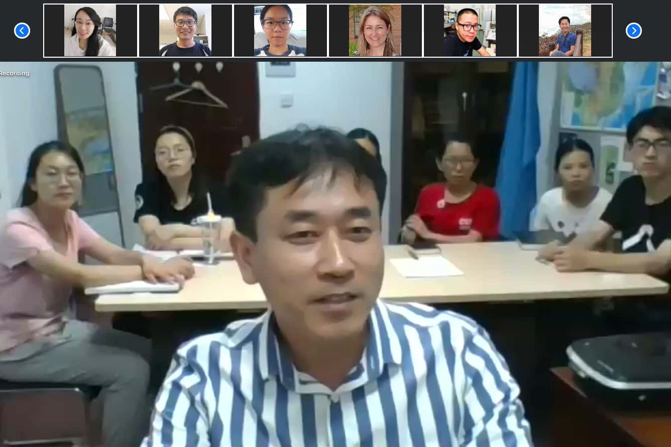 Students and staff of CERC and FABI celebrate the PhD defense of JieQiong Li