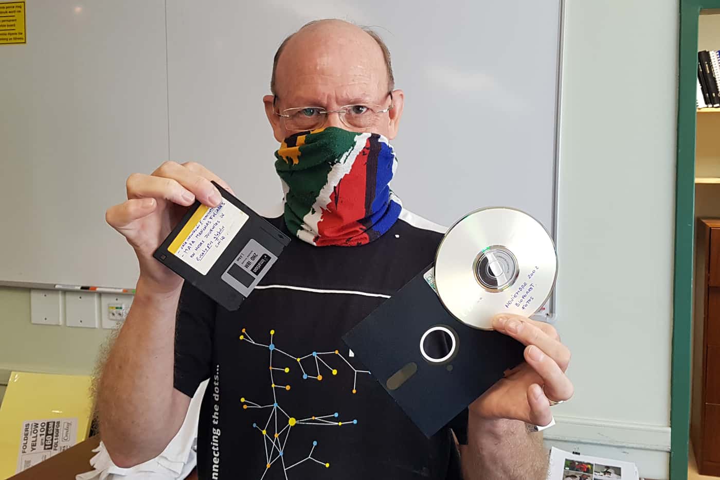 Mike Wingfield starts 2021 by clearing FABI of 30 years of his accumulated correspondence