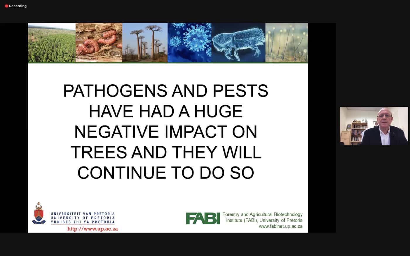 FABI researchers present at the NSTF Plant Health discussion forum