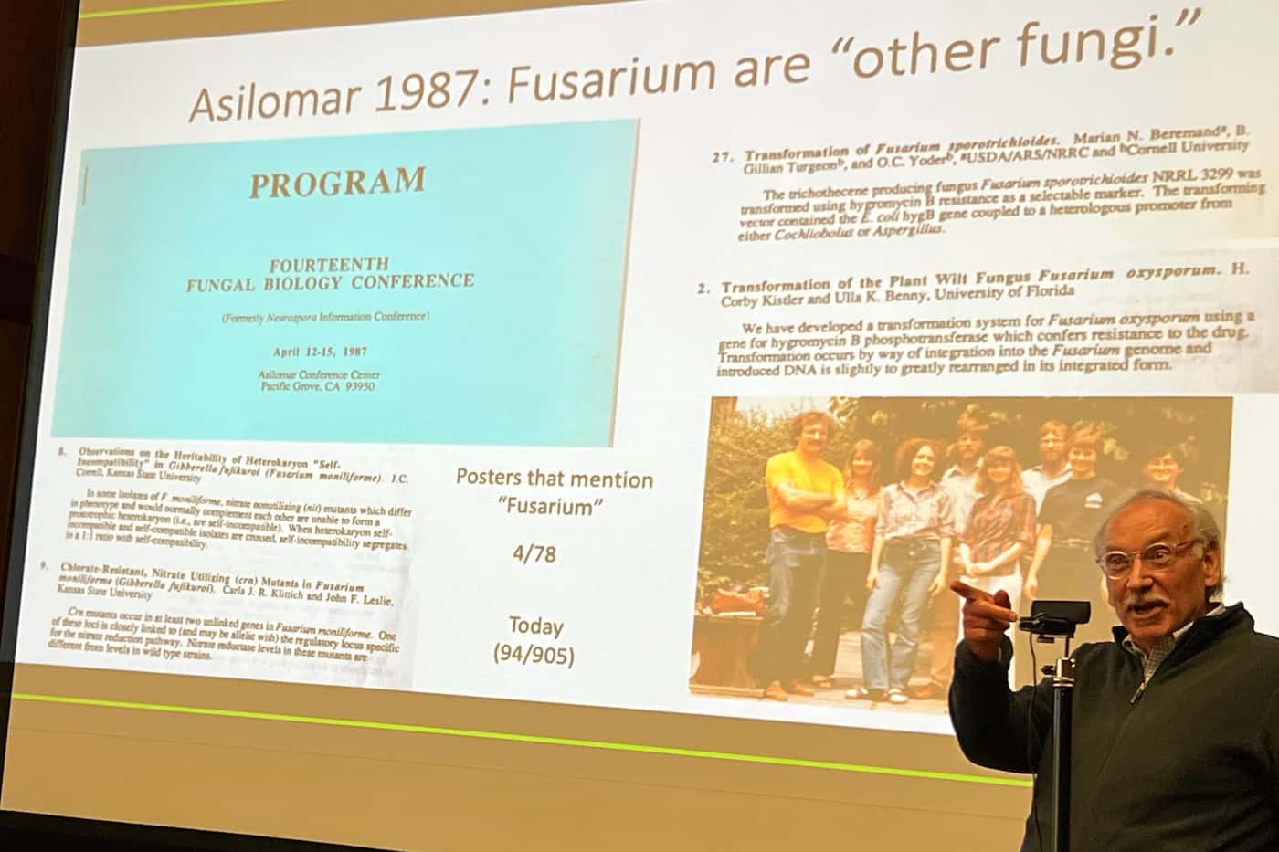 FABI at the <i>Fusarium</i> workshop