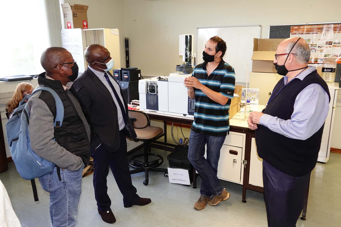 Botswana University of Agriculture and Natural Resources delegation visits FABI
