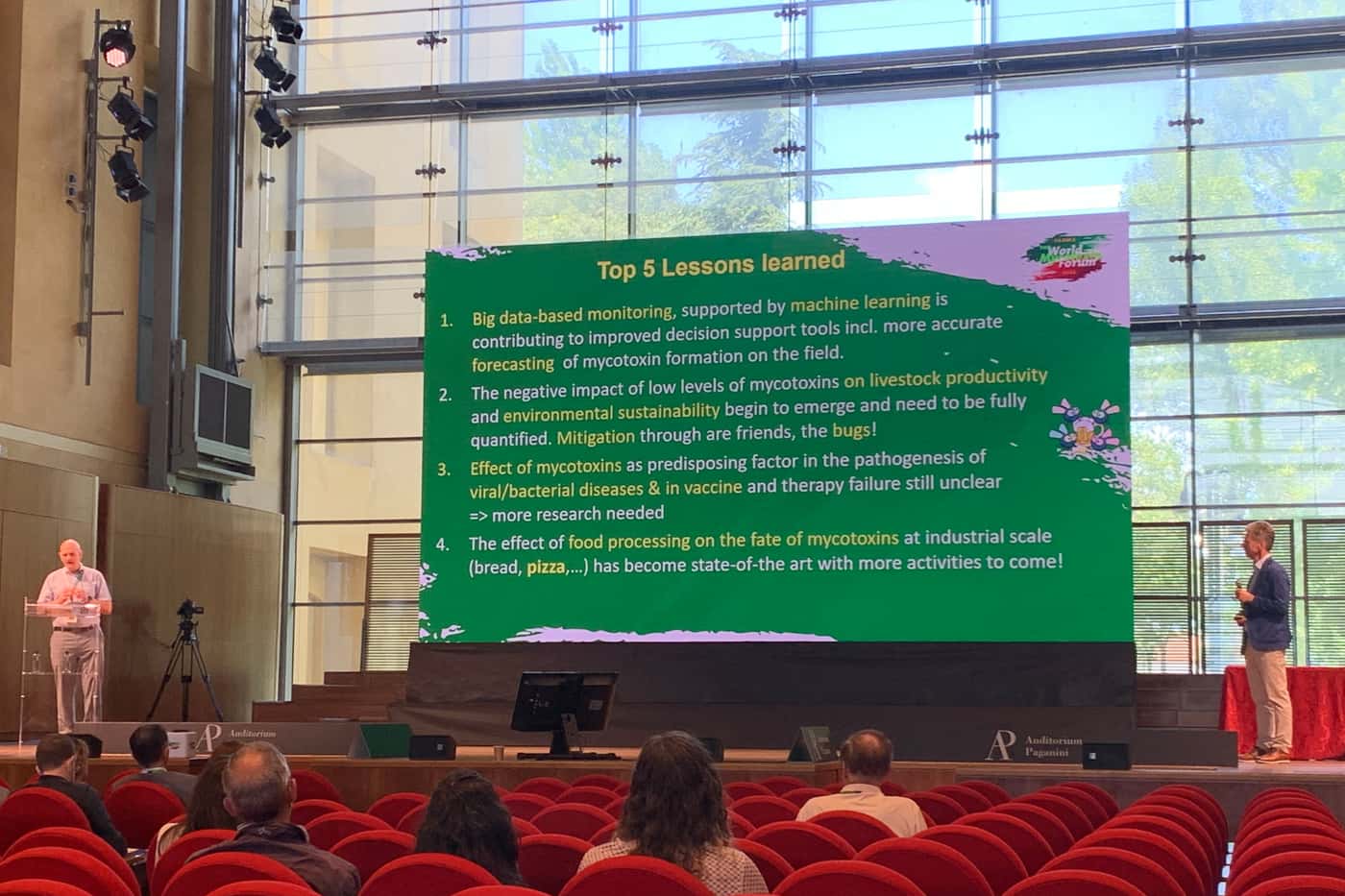 Neriman Yilmaz attends the 13<sup>th</sup> Conference of the World Mycotoxin Forum
