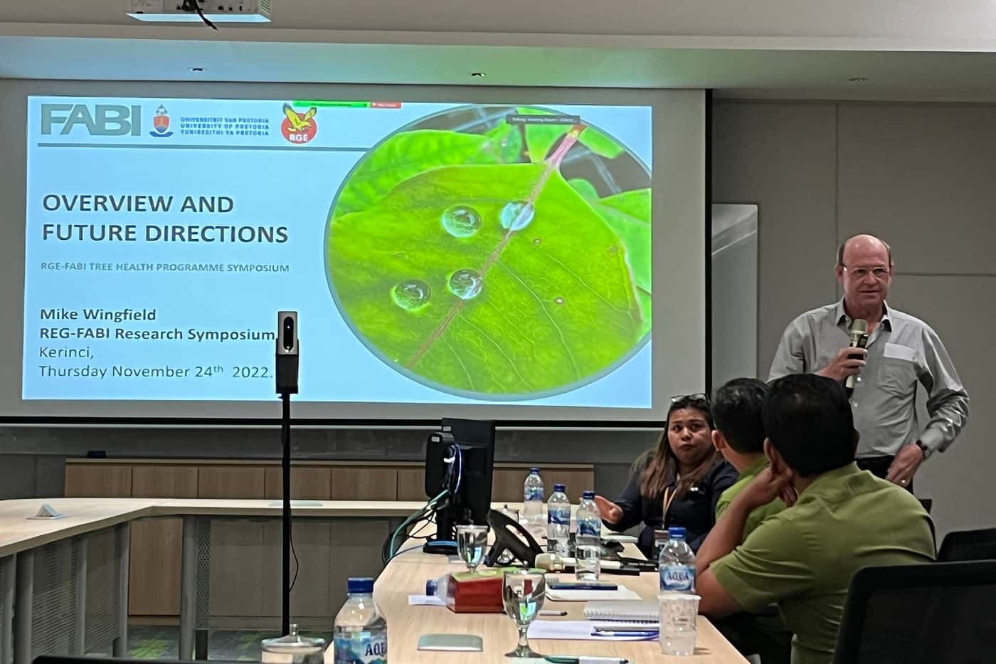 RGE-FABI THP research seminar hosted in Indonesia