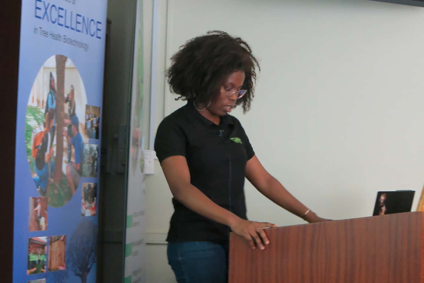 Interns present a research seminar