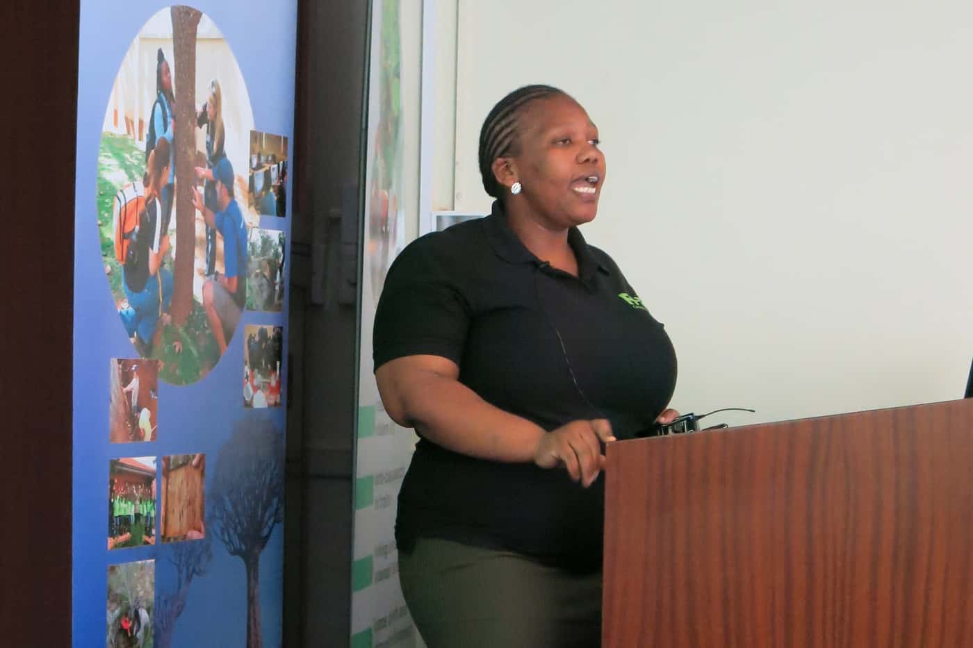 Interns present a research seminar