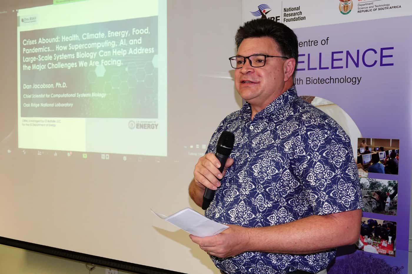 Supercomputing, AI, and large-scale systems biology discussed at the joint FABI-SASSB seminar