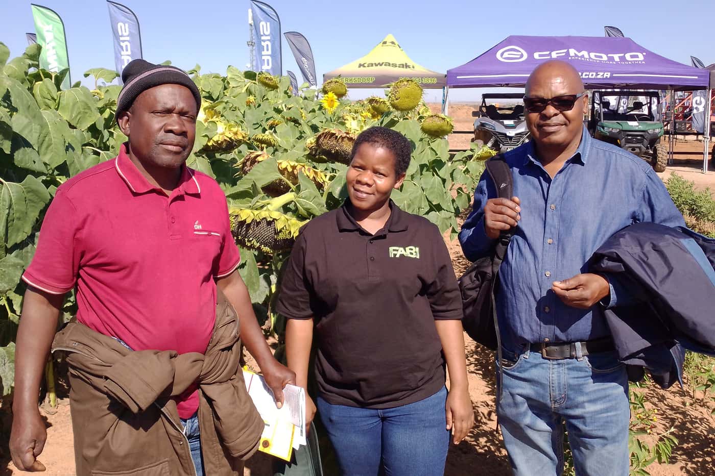 CFBE research team participates in the NAMPO Harvest Day