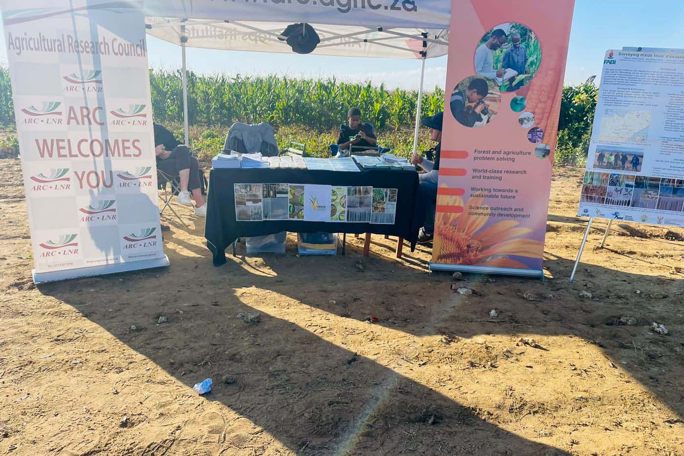 CFBE research team participates in the NAMPO Harvest Day