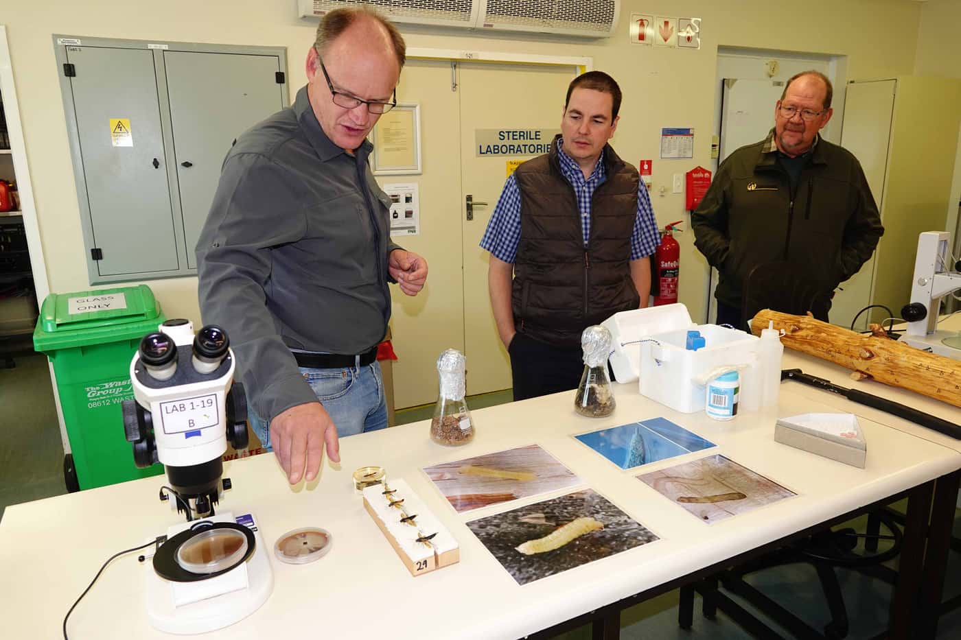 CAMCORE Associate Director visits FABI