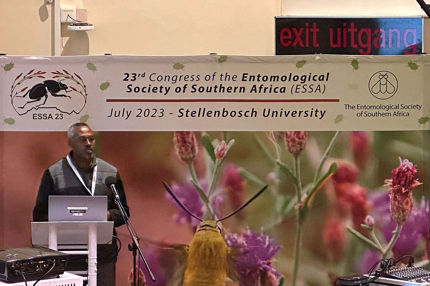 FABIans attend the 23<sup>rd</sup> Congress of the Entomological Society of Southern Africa