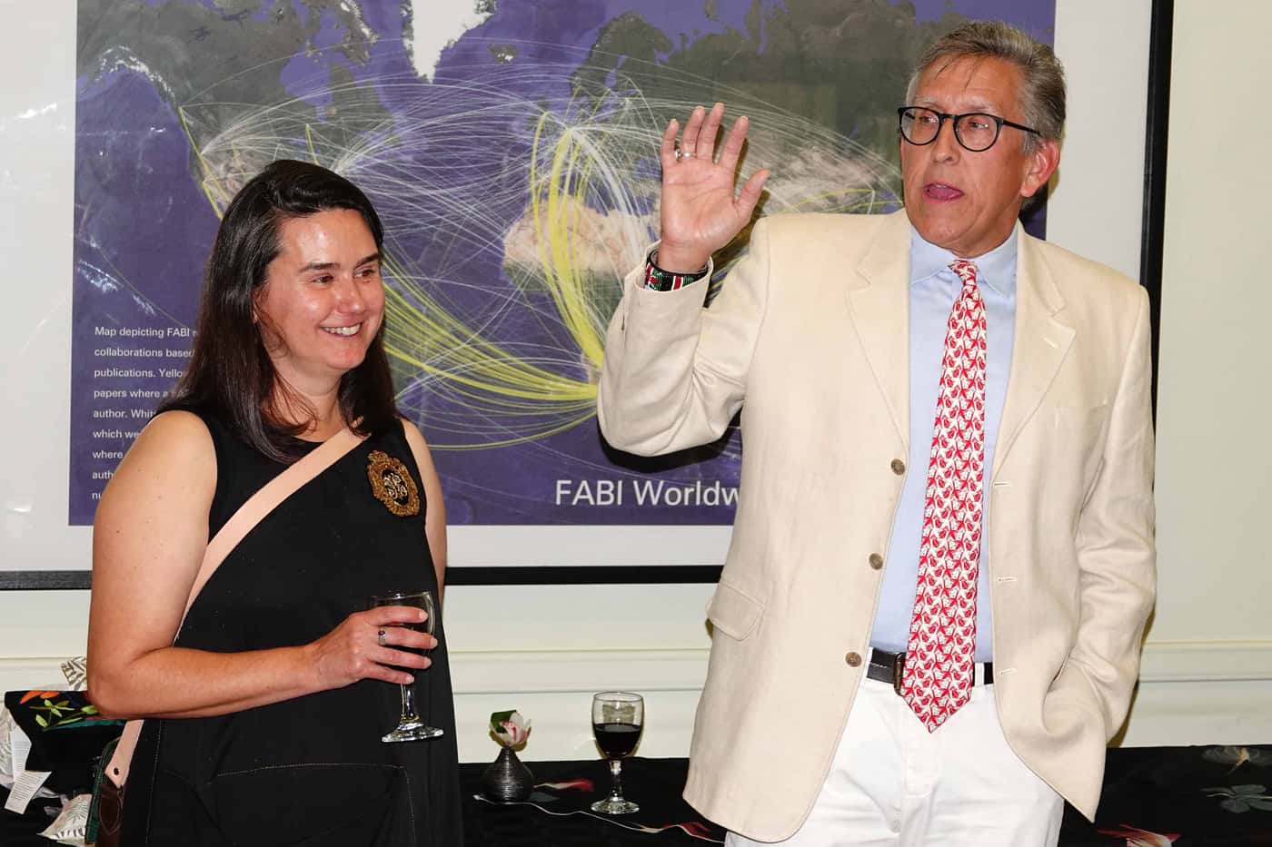 Farewell to Anne Pringle and David Johnson after a great 12-month sabbatical