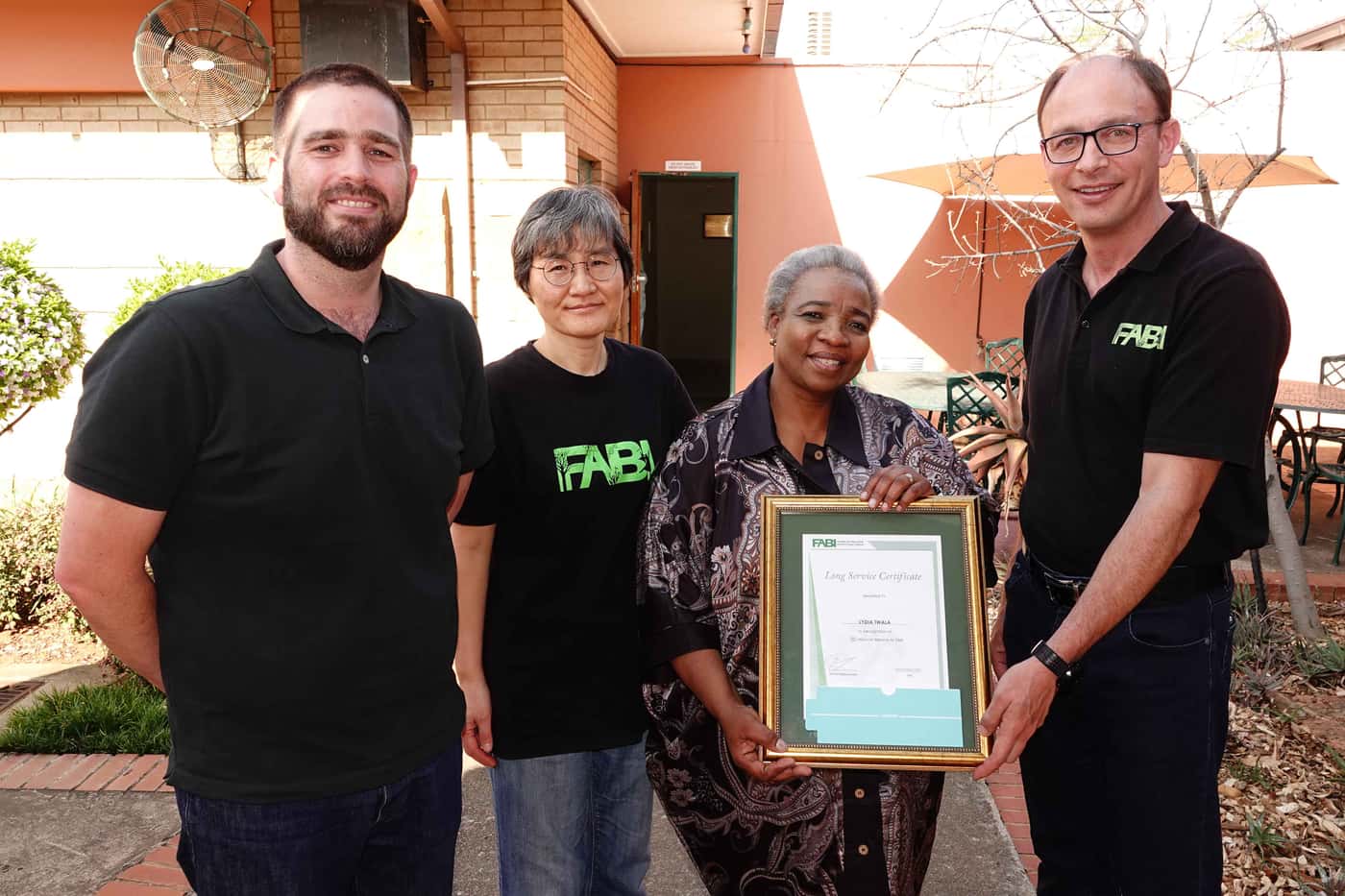 Lydia celebrates 20 years at FABI