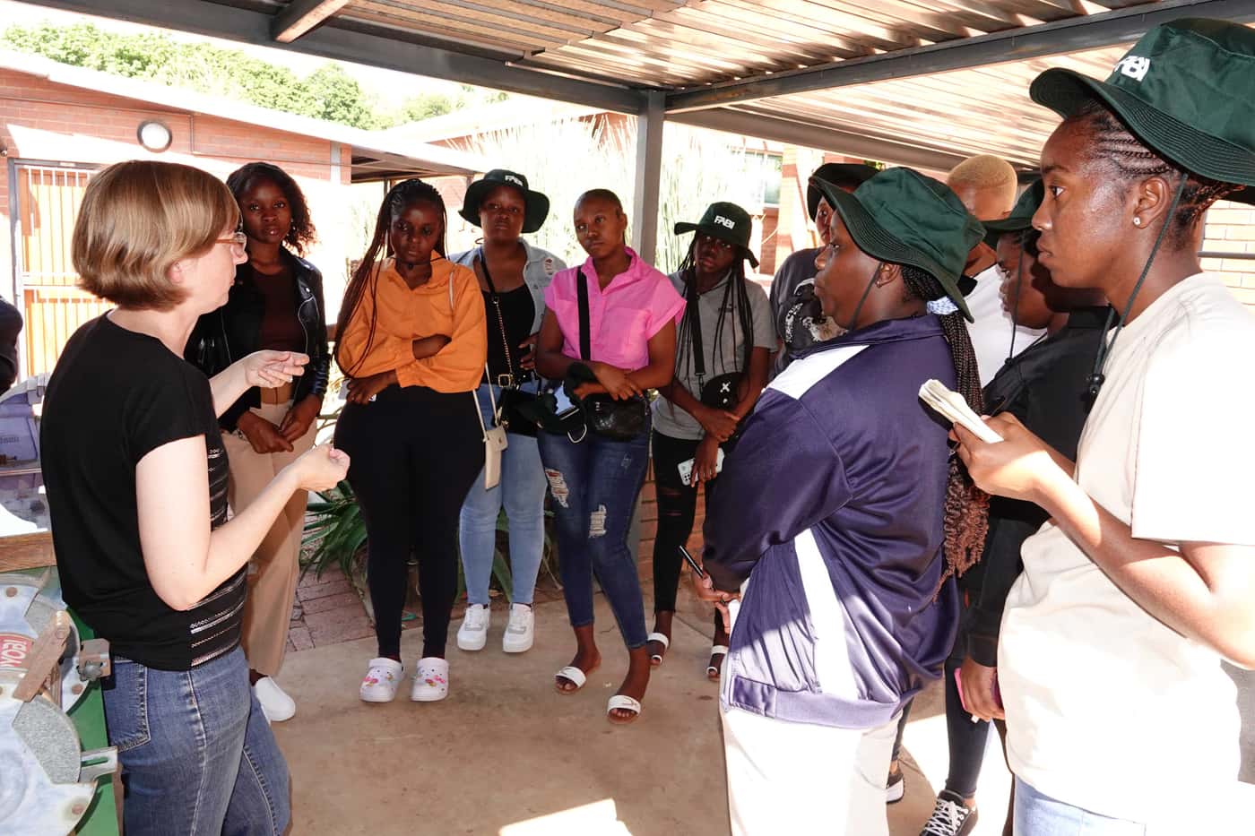 UniVen students visit FABI