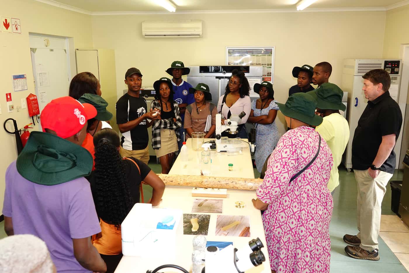 UniVen students visit FABI