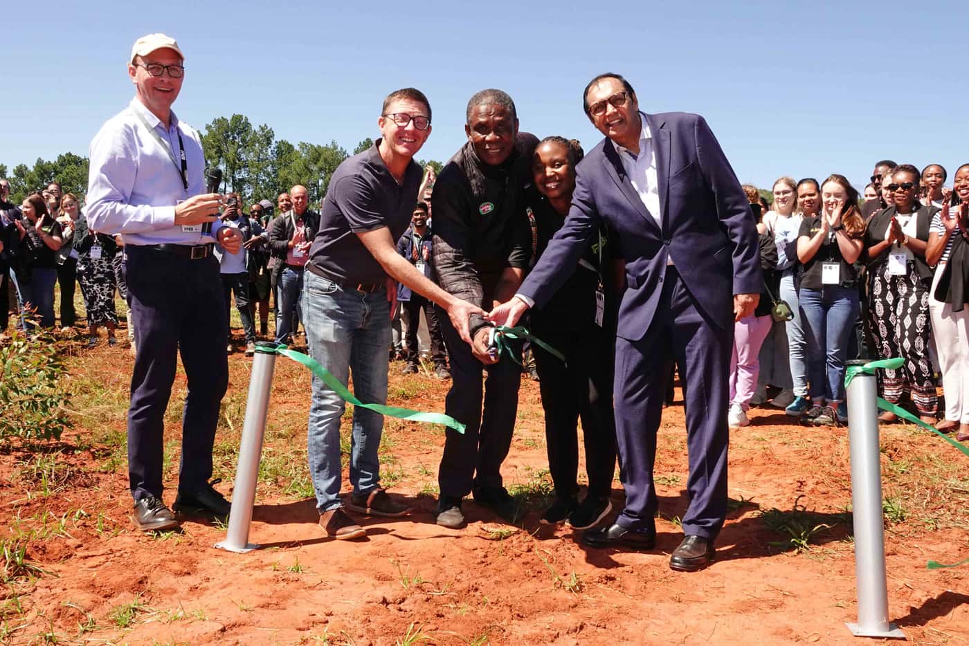 The FABI INSPIRE Open Air Laboratory officially opened