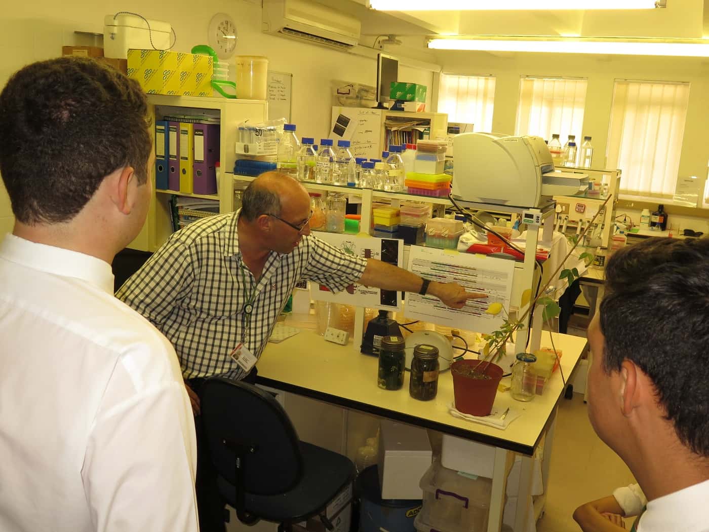 High school students visit FABI