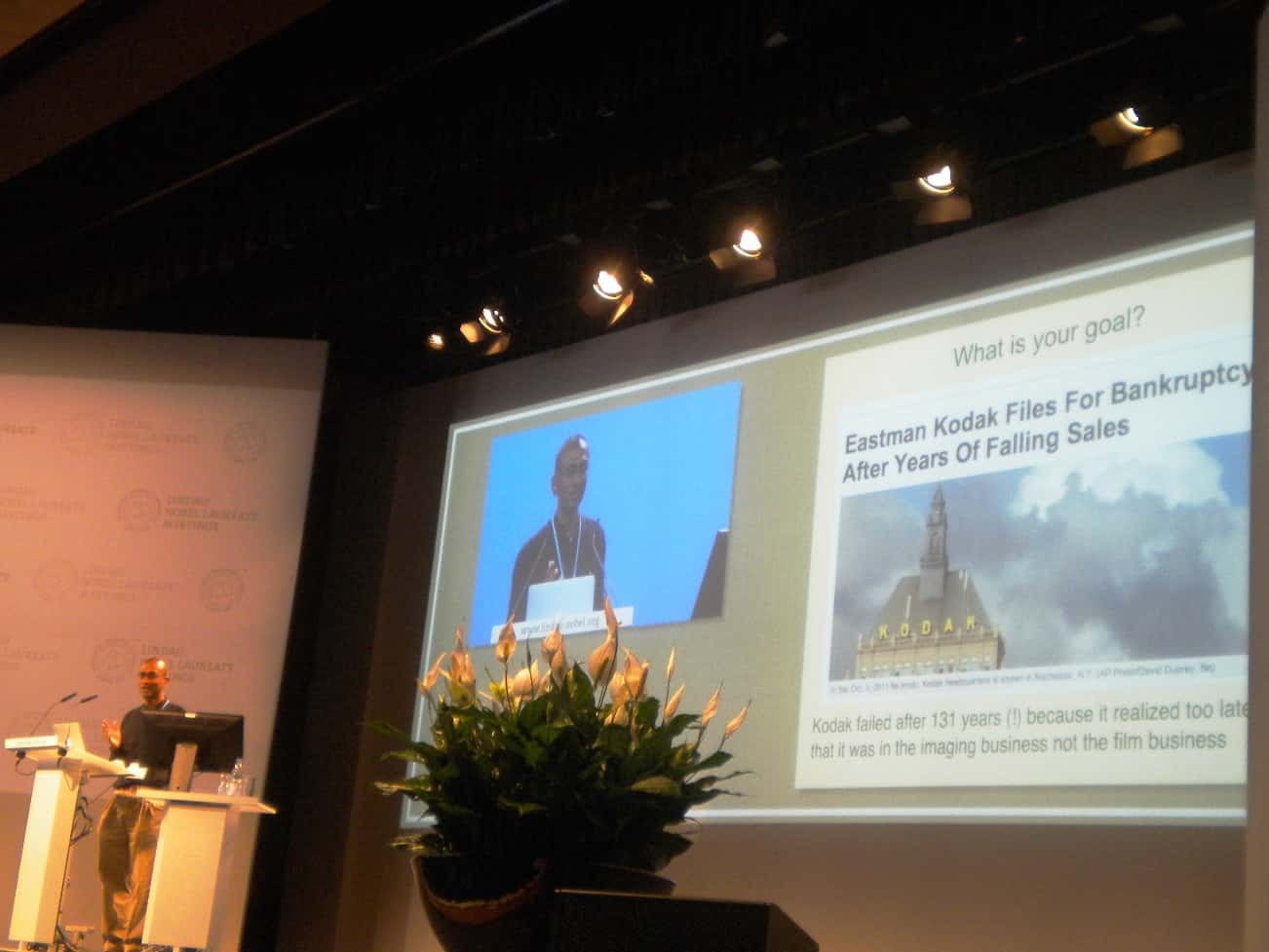 FABI student attends the Lindau Nobel Laureate Meeting in Germany