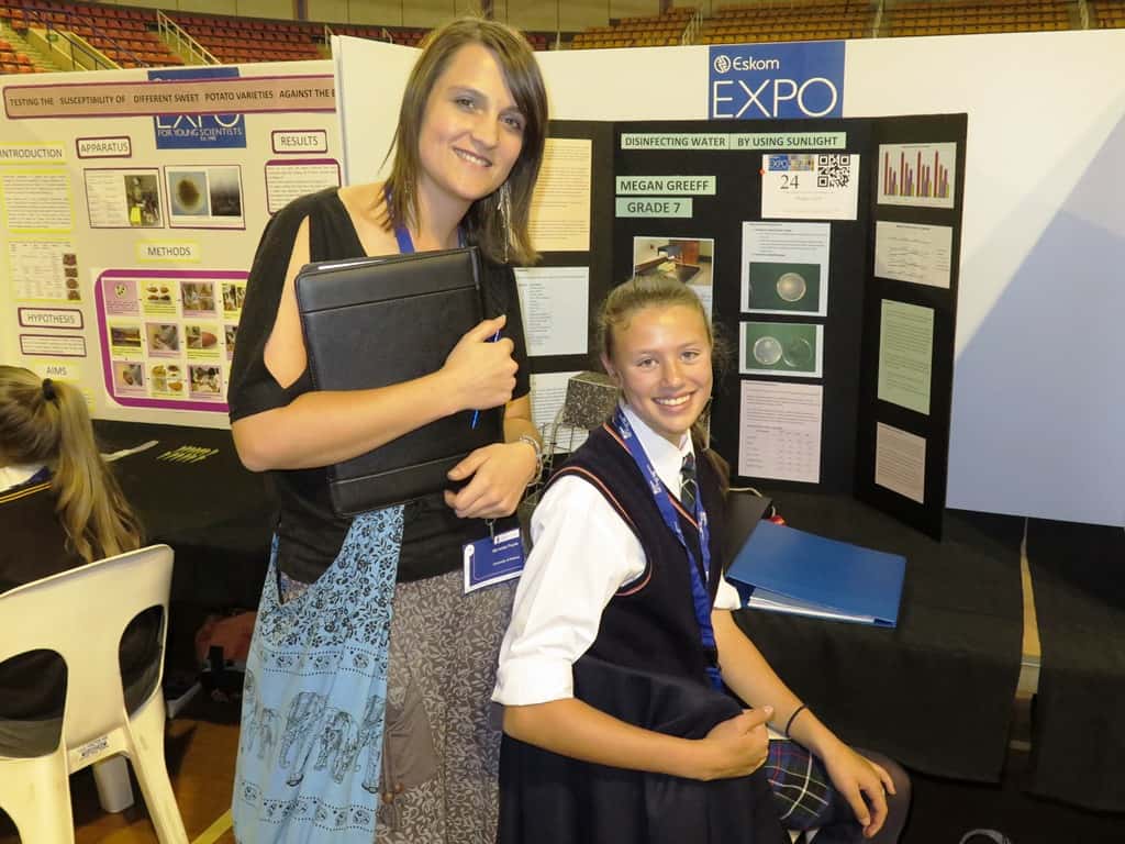 FABIans act as judges at Northern Gauteng Senior Expo for Young Scientists