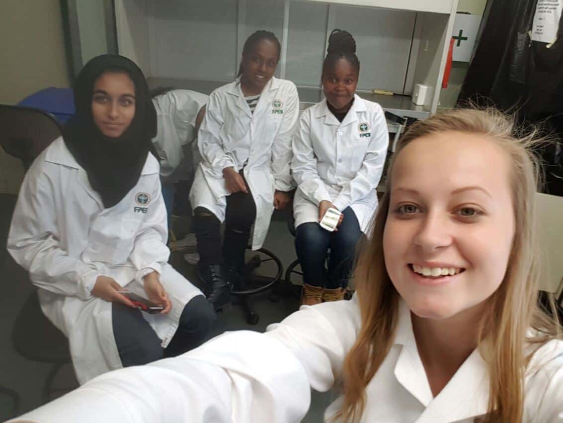 Future “plant doctors” represent the CTHB in UP with Science Winter Week
