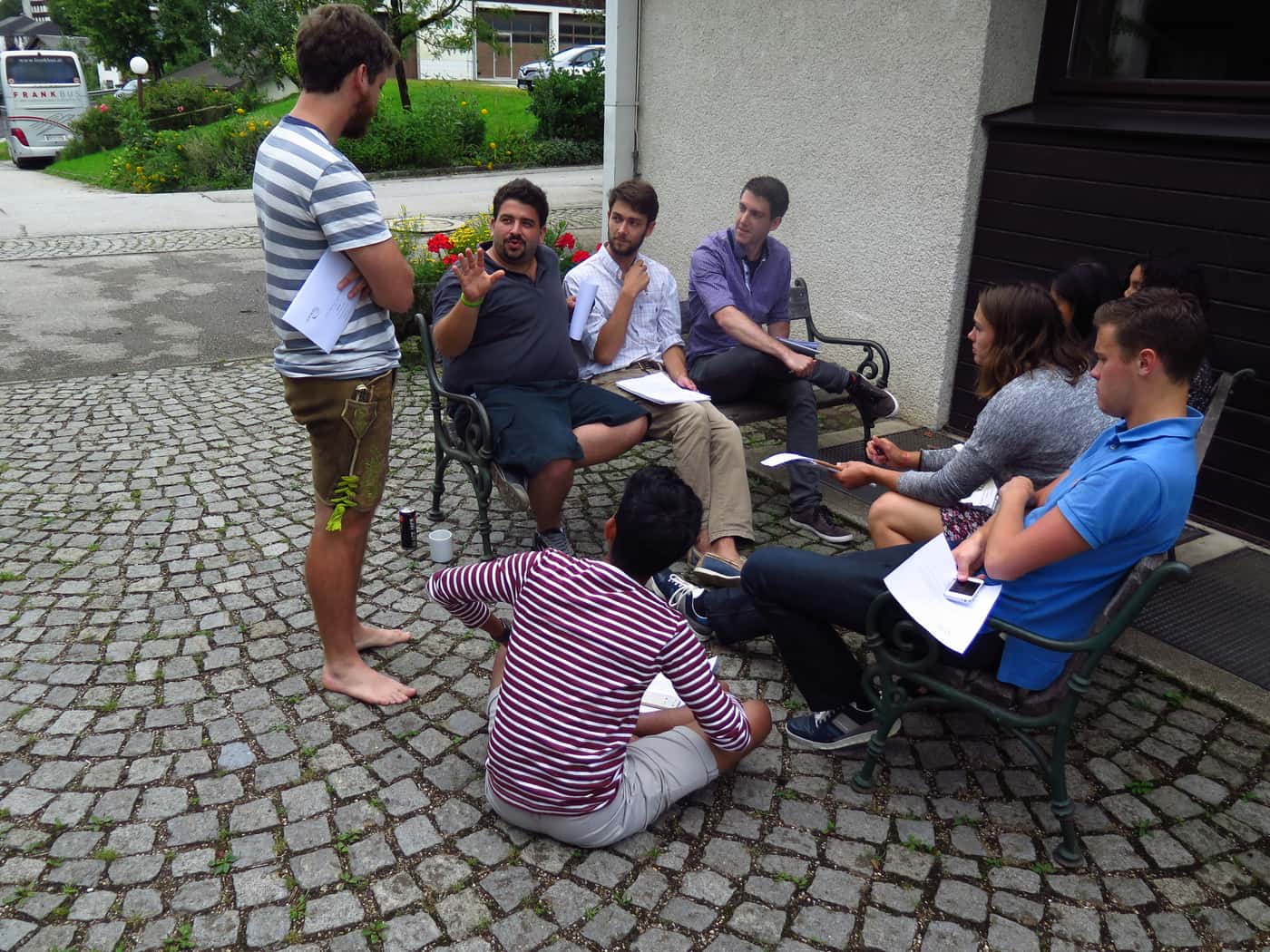 IUFRO President meets with international forestry students