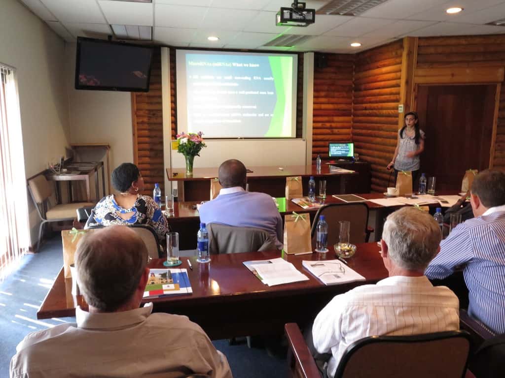 FABI’s Fruit Tree Biotechnology Programme hosts annual Hans Merensky Foundation Student Presentation