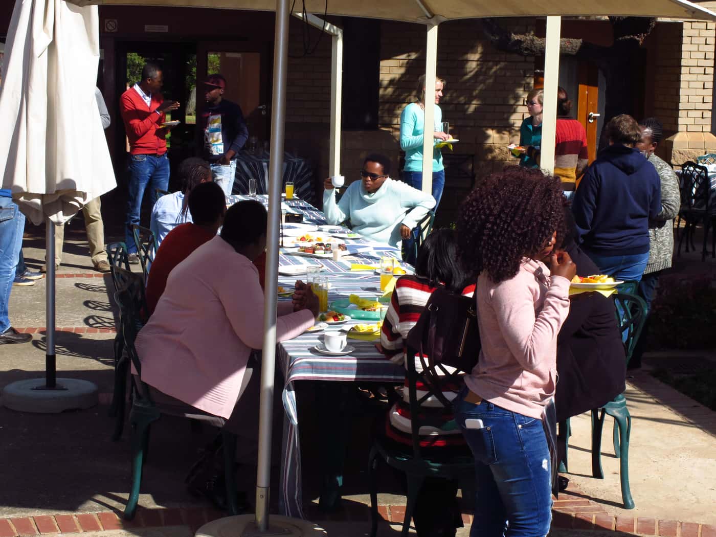 Colleagues say farewell to Zandile Mngadi