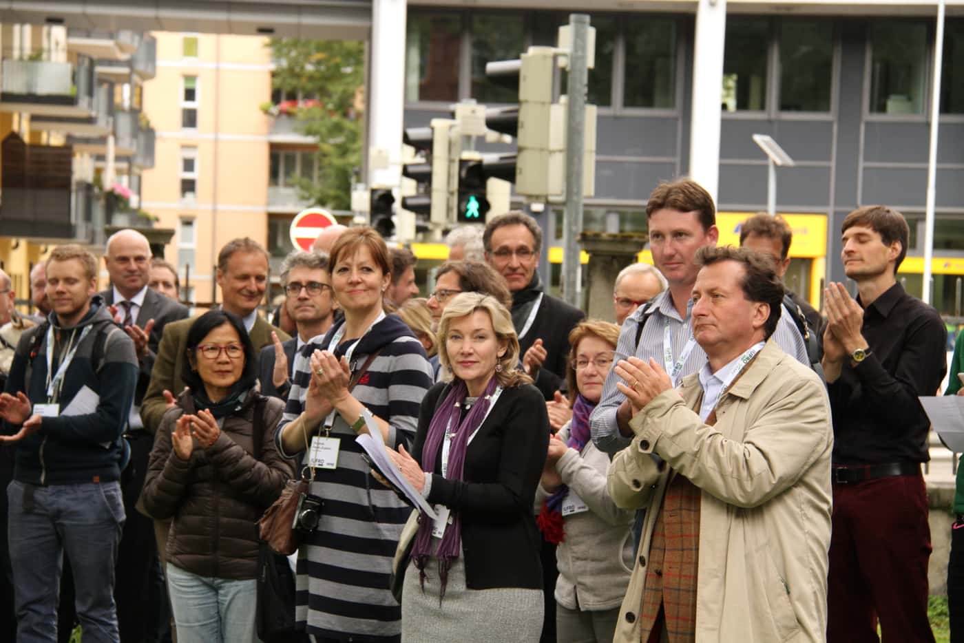 IUFRO President officiates at tree planting ceremony