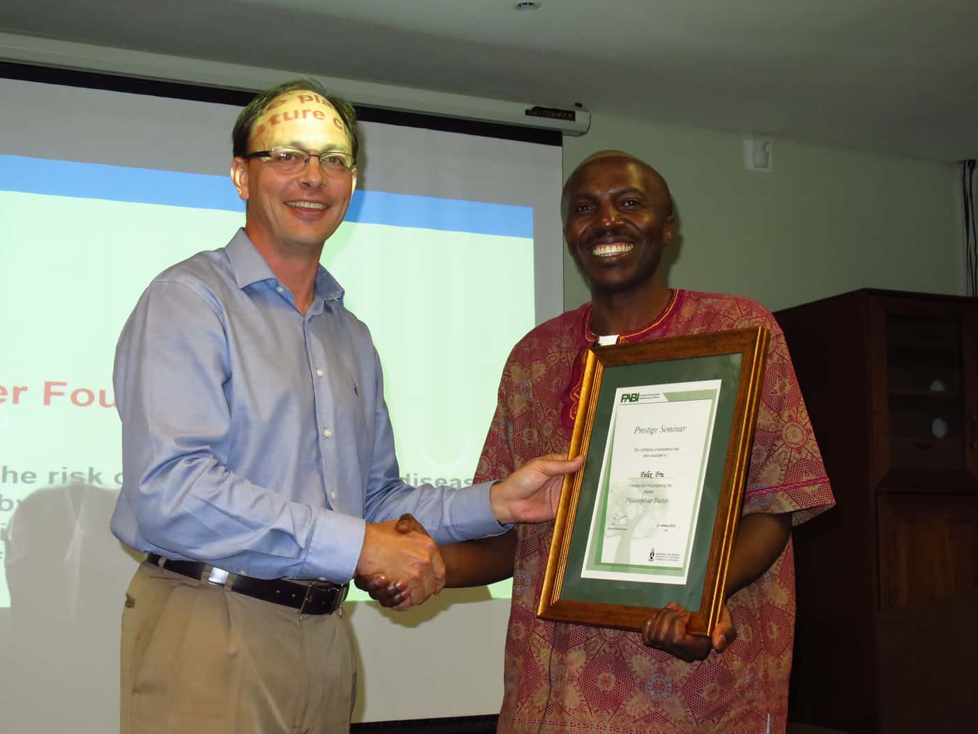 Third Ph.D. degree for 2018 completed in FABI