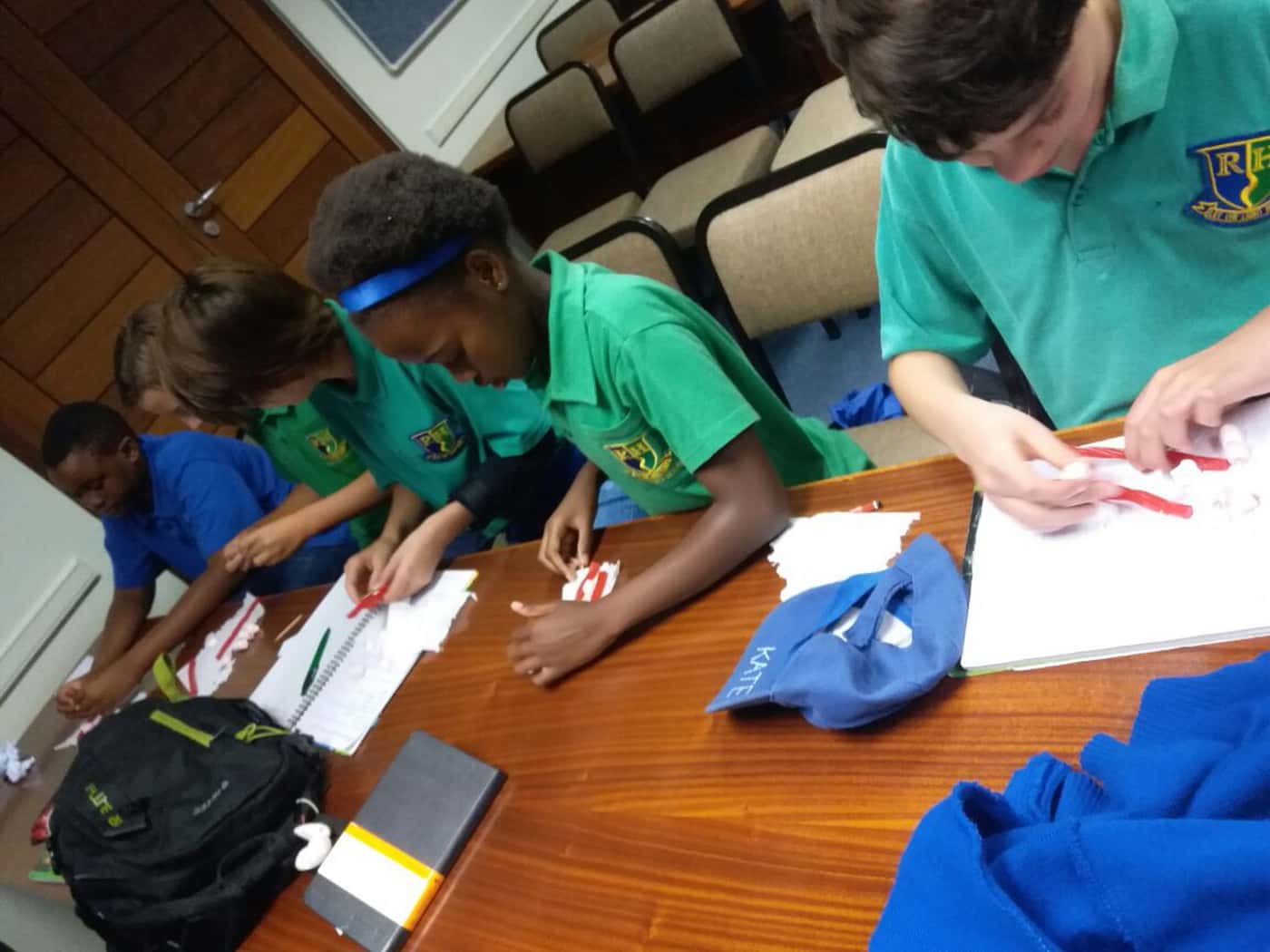 The Science Superheroes from Radford House Primary visit FABI