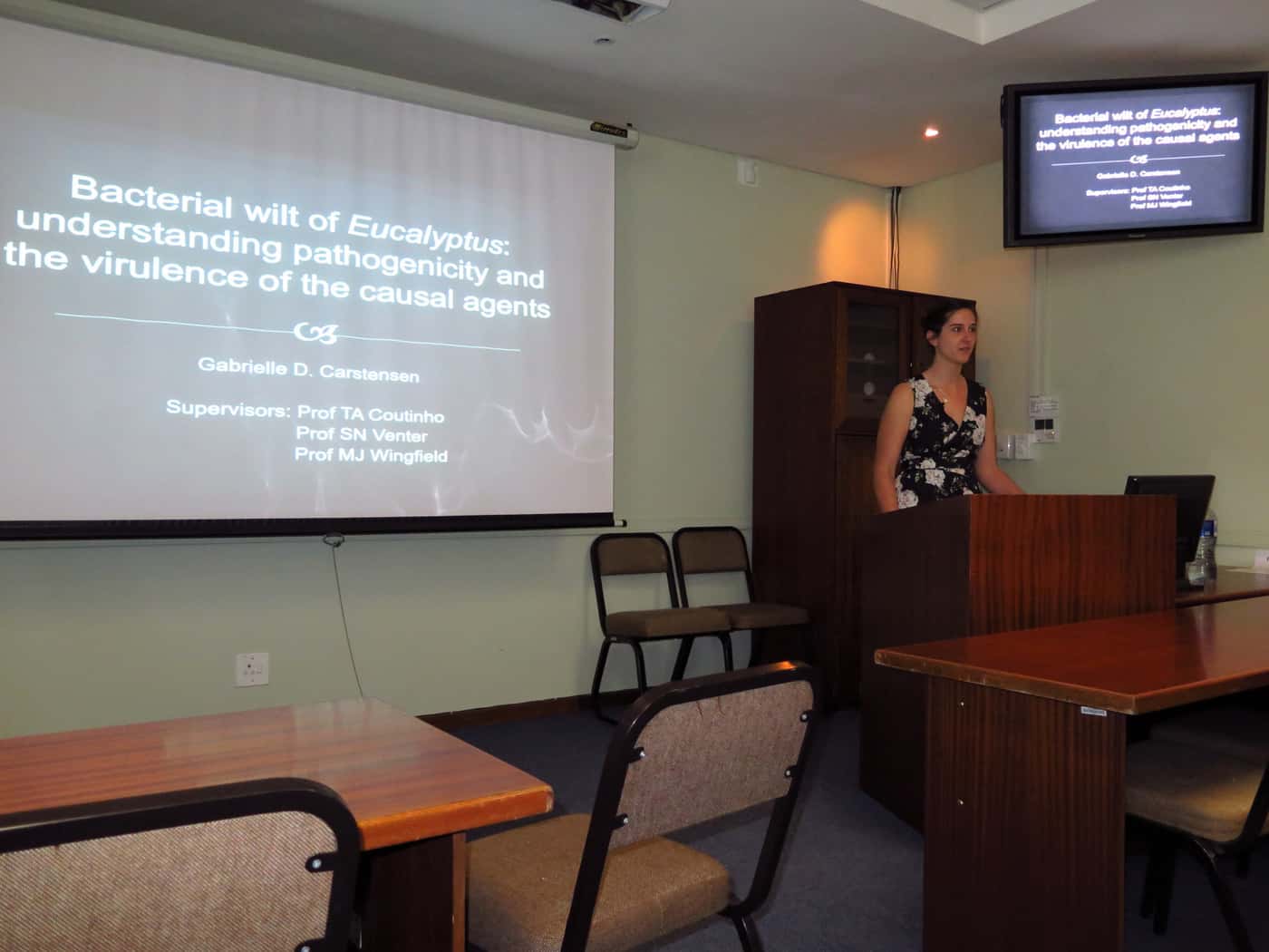 Ten out of ten for FABI as Gaby Carstensen successfully defends her PhD thesis