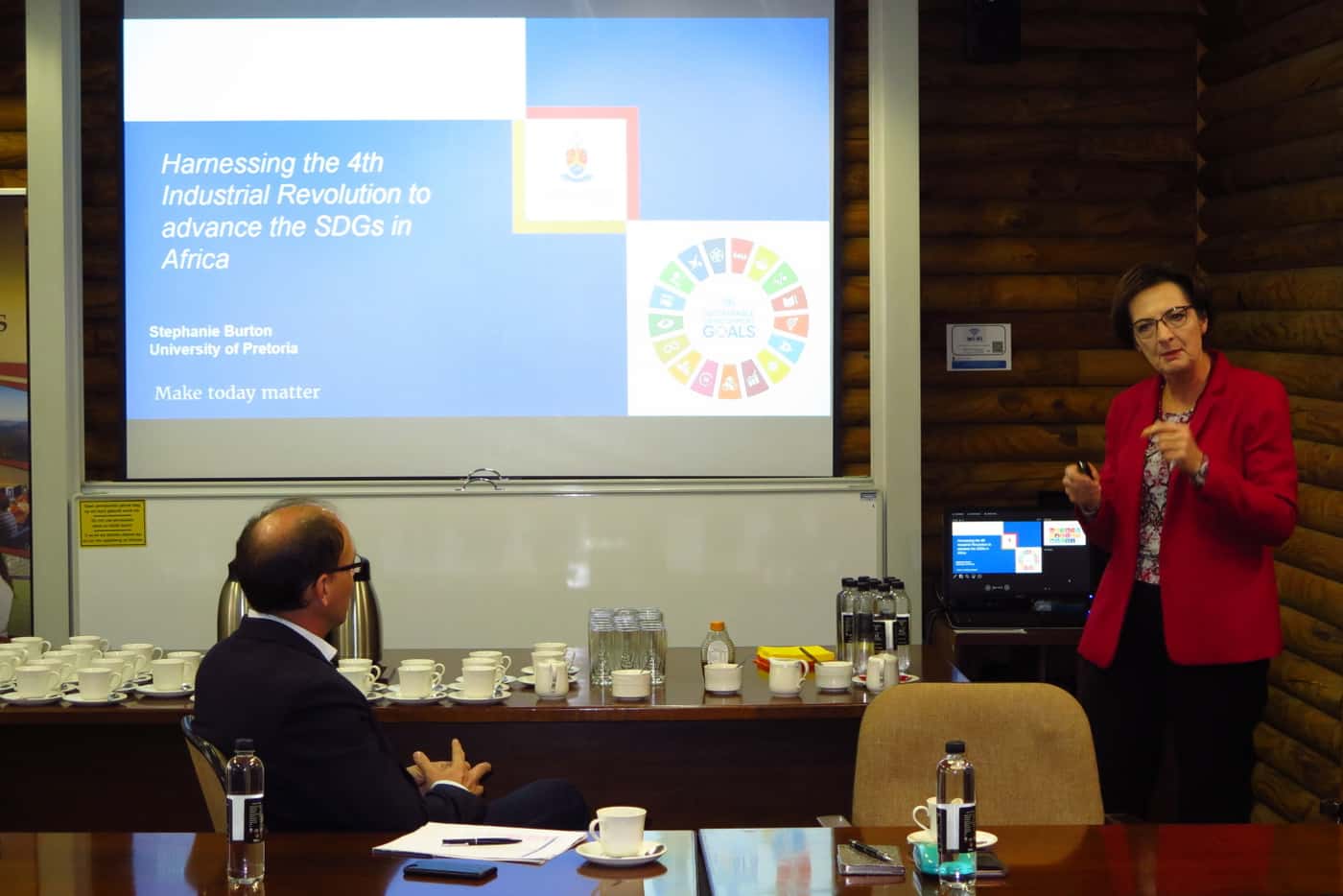 Professor Burton highlights ways to advance SDGs in Africa at FABI