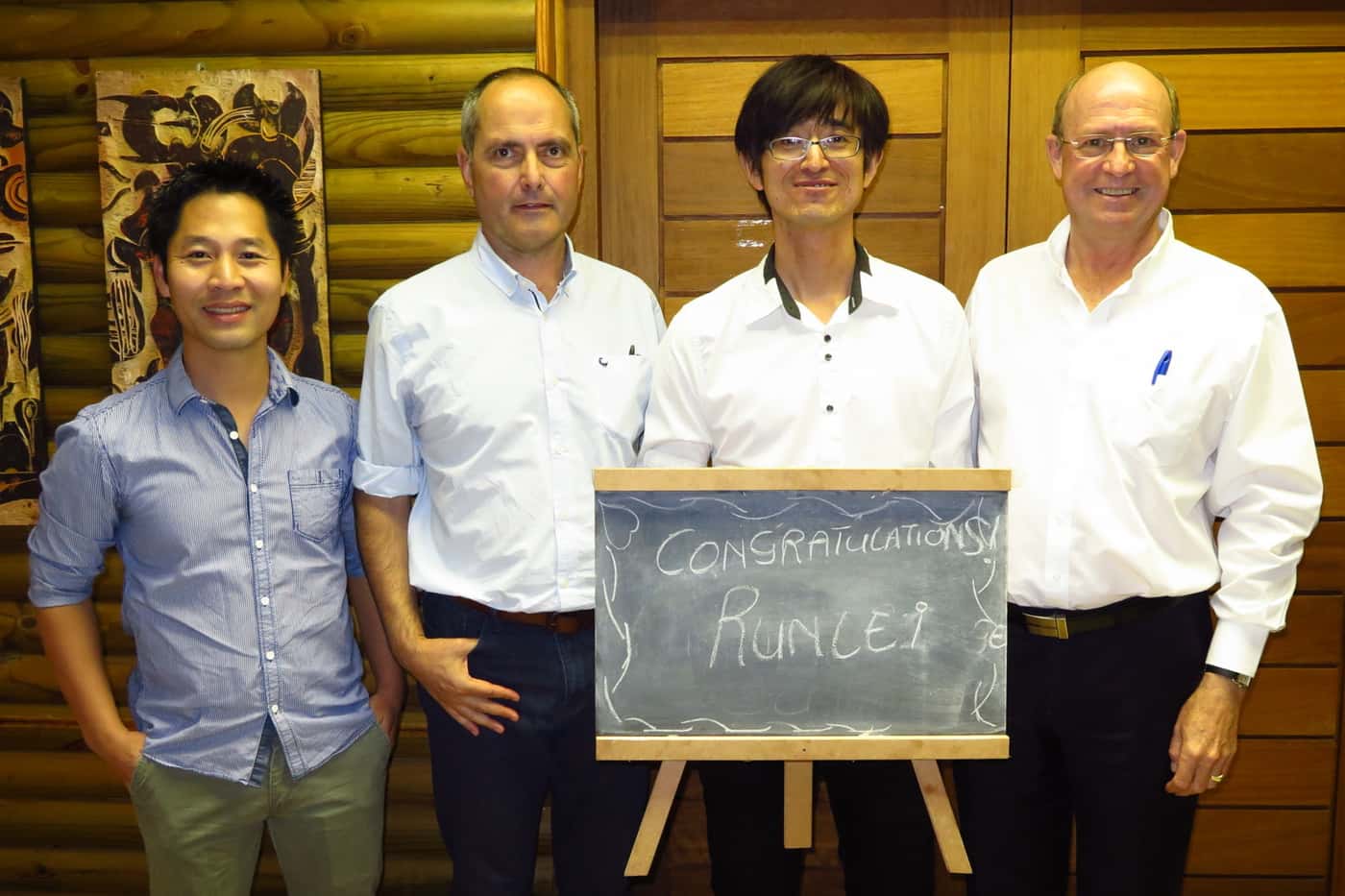 Runlei Chang rounds off a baker’s dozen of prestige seminars at FABI in 2018