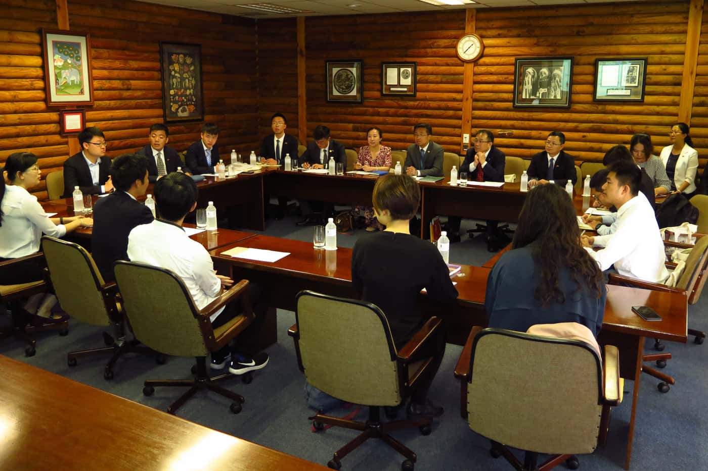 Chinese student delegation visits FABI
