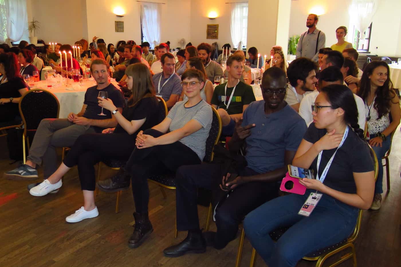 IUFRO President meets with international forestry students in Estonia