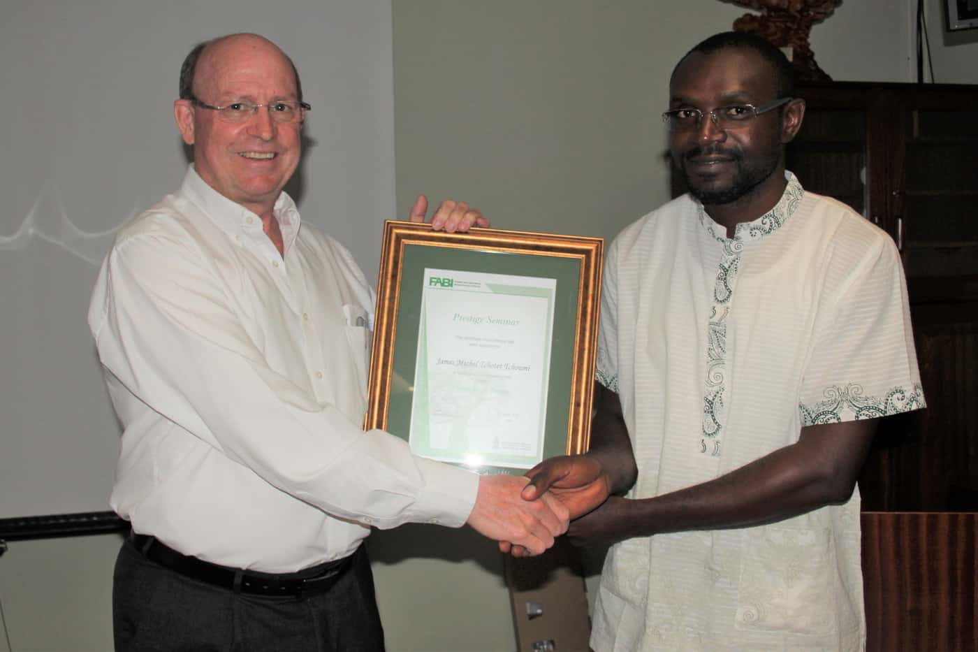 Michel becomes the latest FABIan to fulfil requirements for a PhD