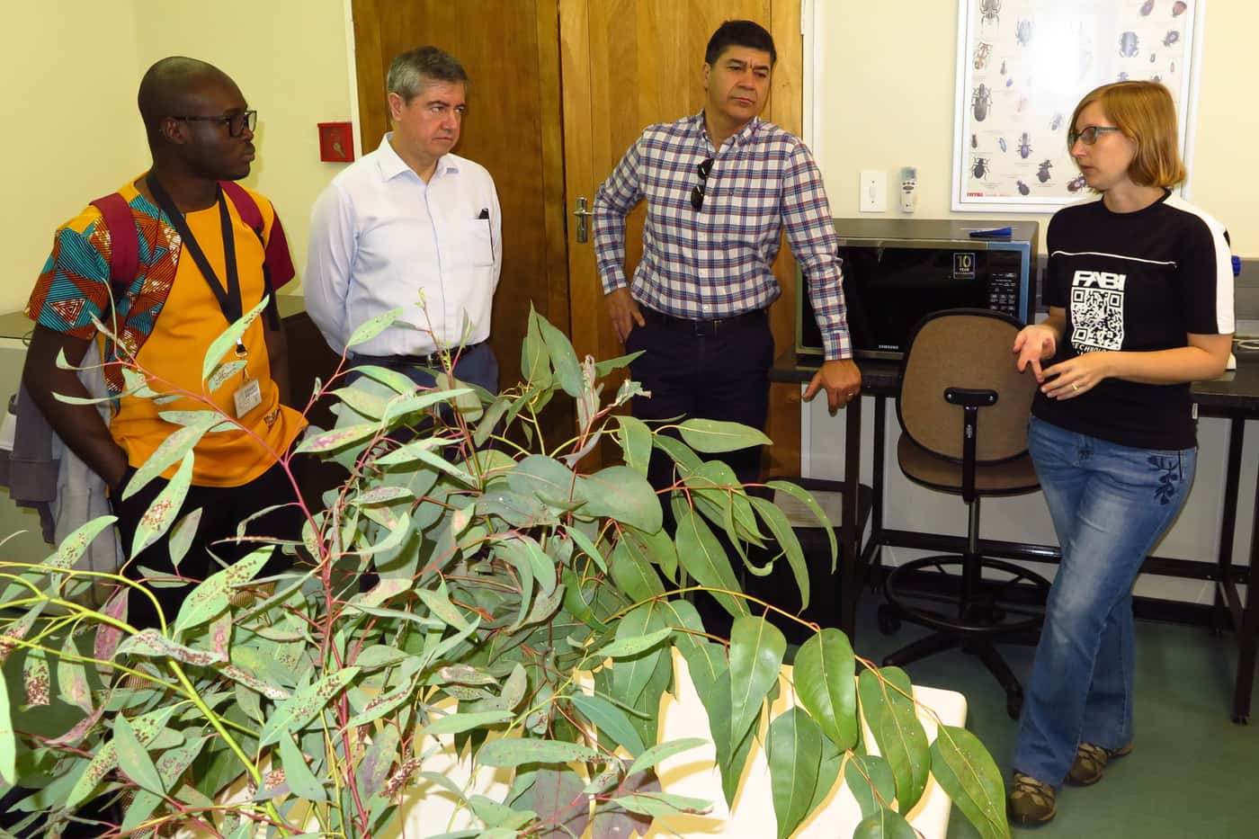 Chilean Forestry Delegation visits FABI