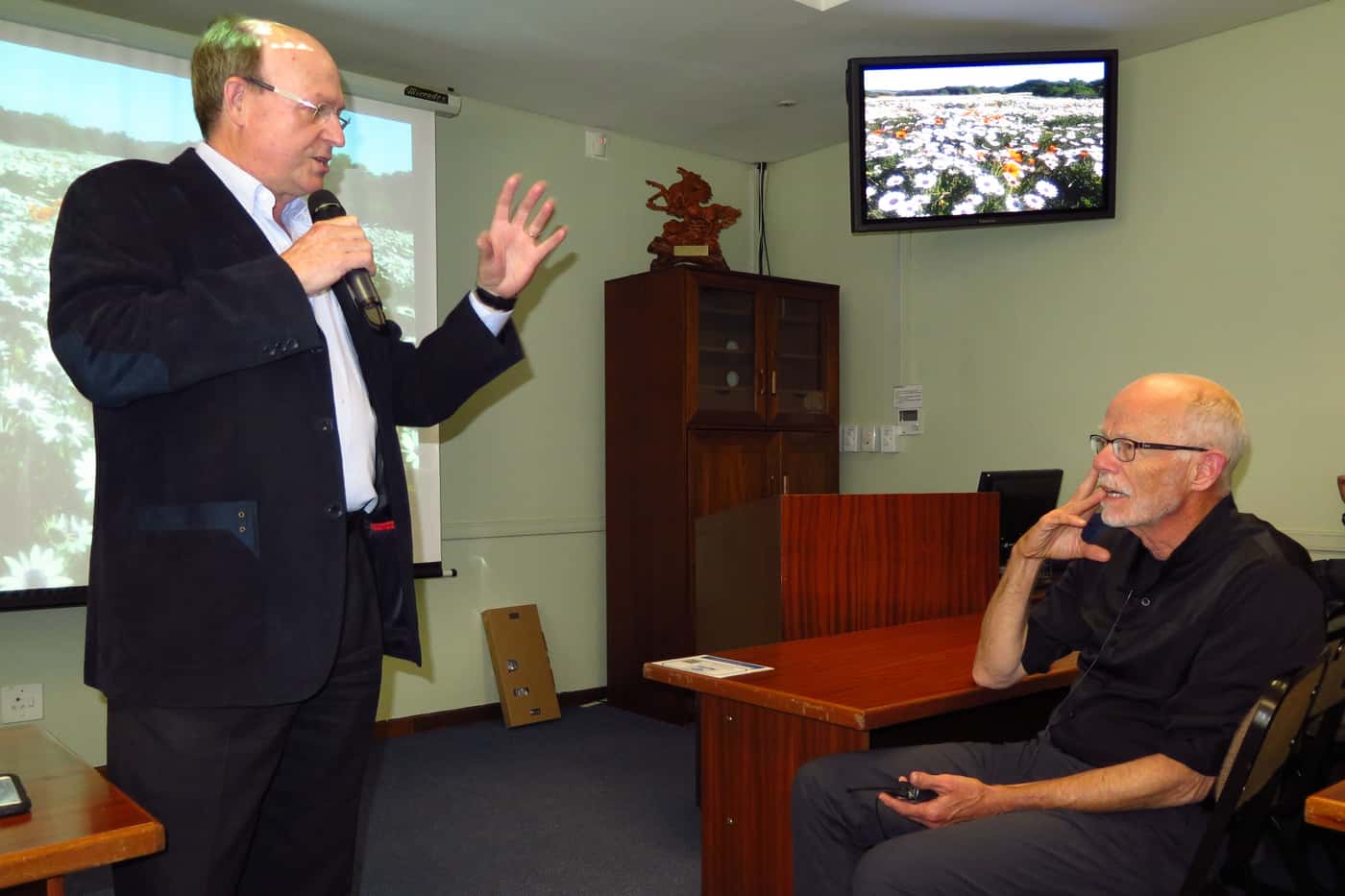 John Taylor visits FABI