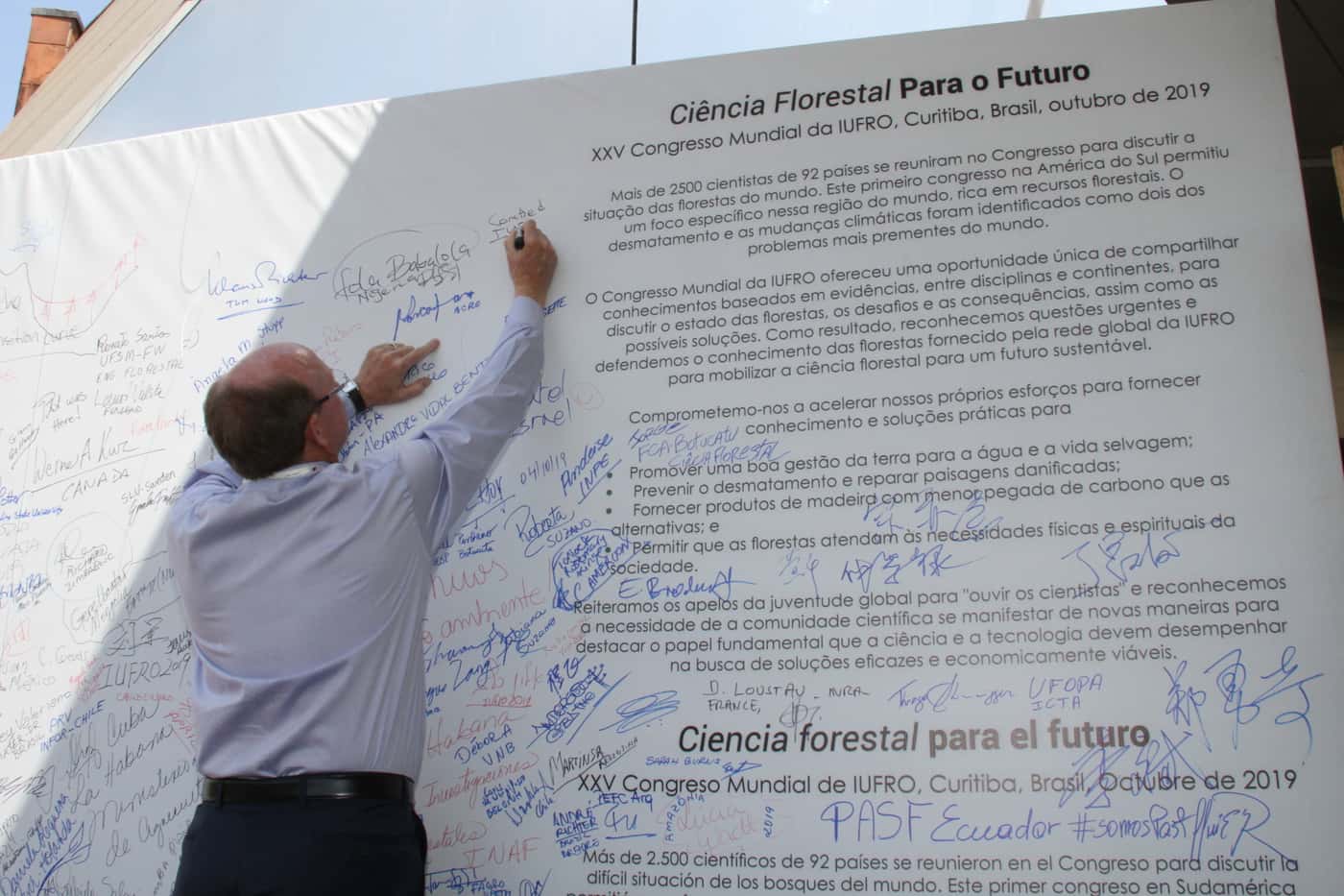 XXV IUFRO 2019 World Congress closes with a new President-elect at the helm