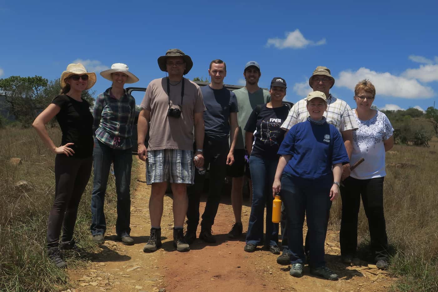 Rhizobial collection trip with Polish collaborators