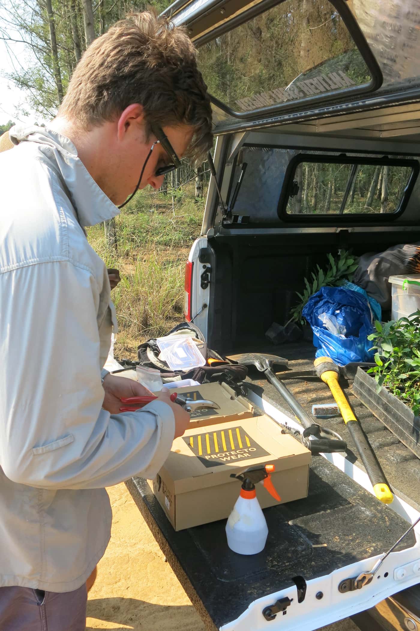 Members of the TPCP Diagnostic Clinic learn more about forestry in Mpumalanga and KZN during their a