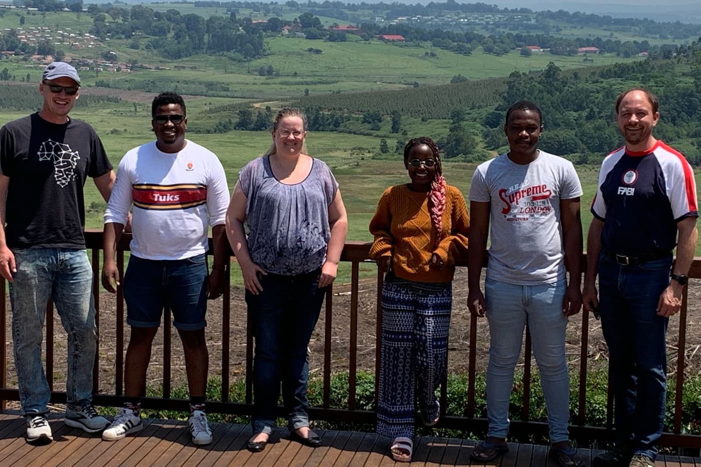 FABI Director joins the GRP field trip to the Eastern Cape