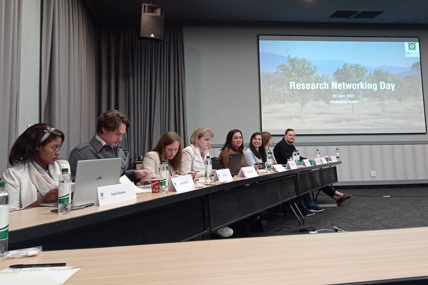 The Macadamia team attended the SAMAC Research Networking Day