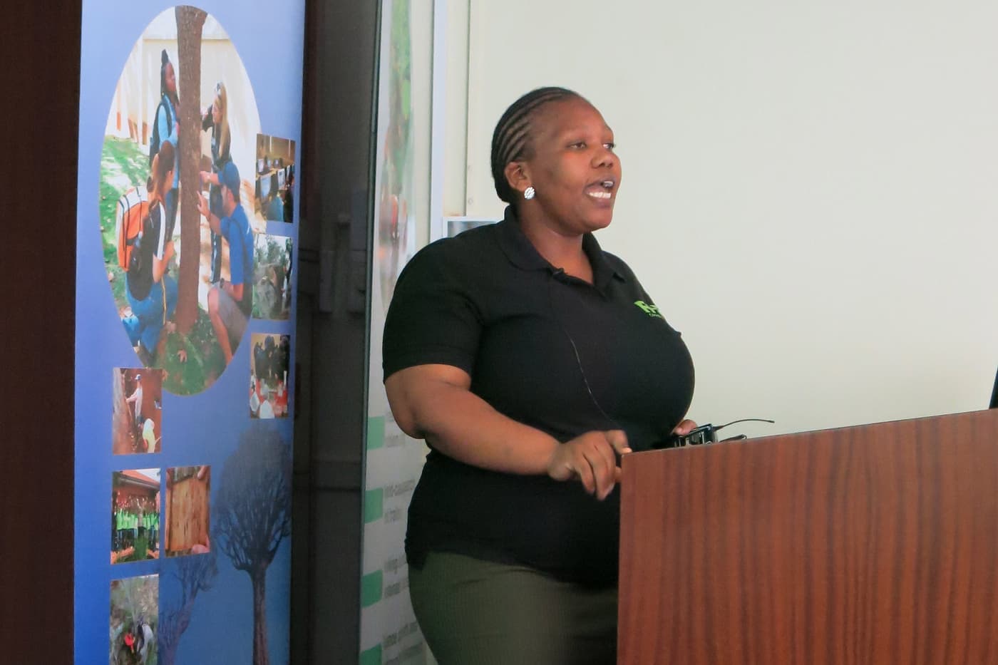 Interns present a research seminar
