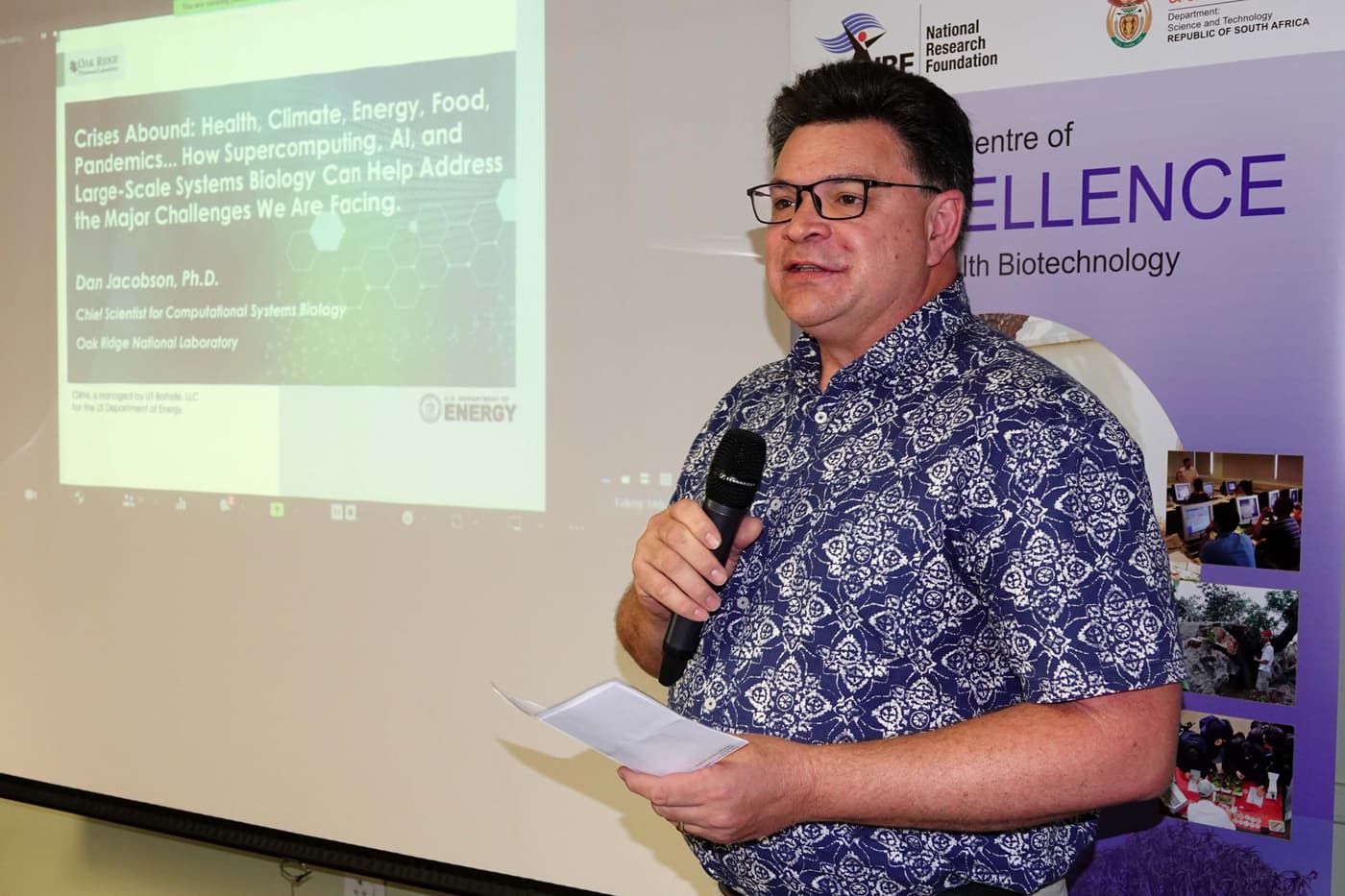 Supercomputing, AI, and large-scale systems biology discussed at the joint FABI-SASSB seminar