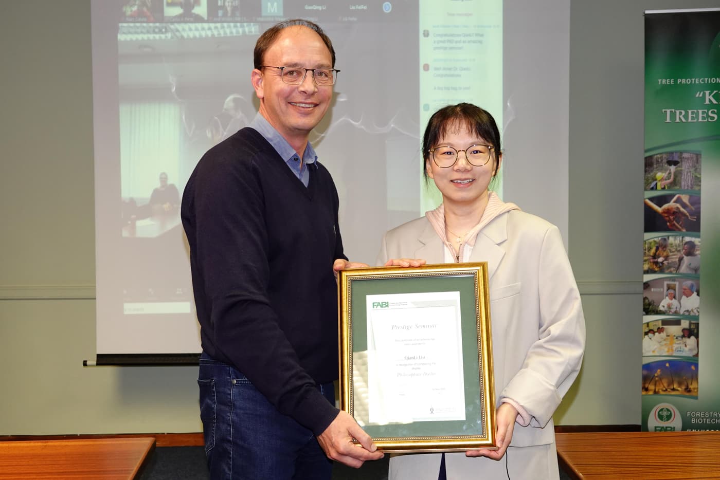 Congratulations QianLi!