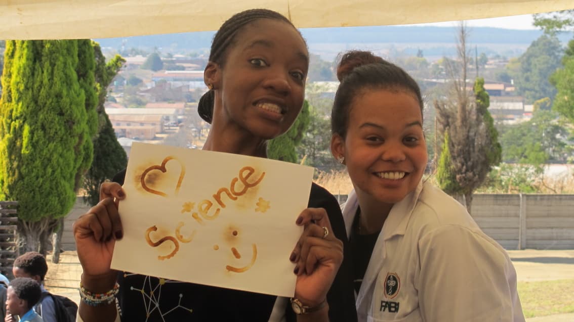 The CTHB Outreach Team brings science fever to Mpumalanga