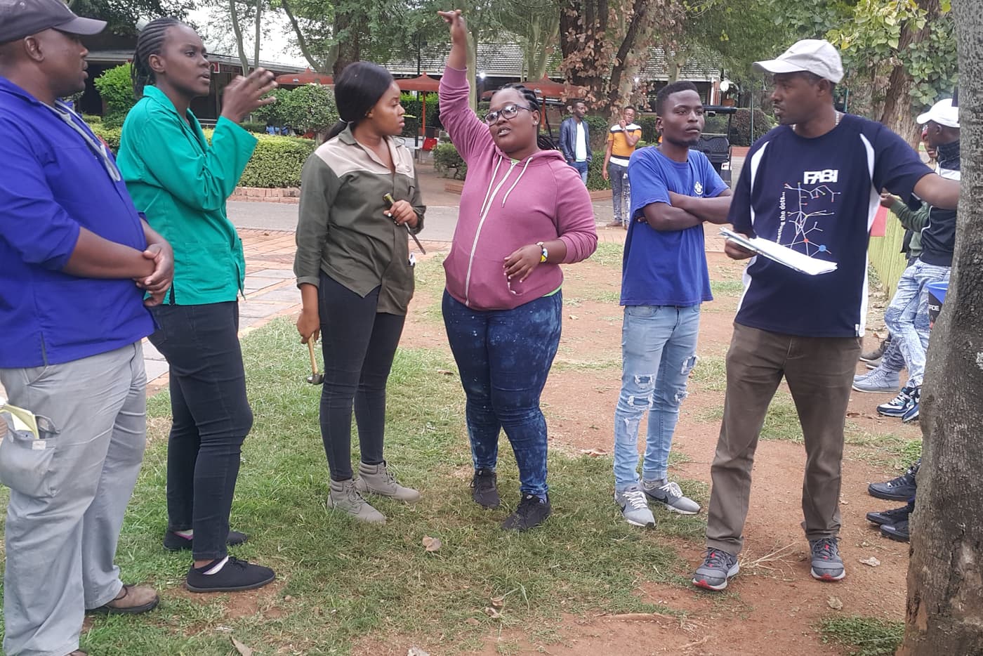 Monitoring plant health in botanic gardens and arboreta across South Africa