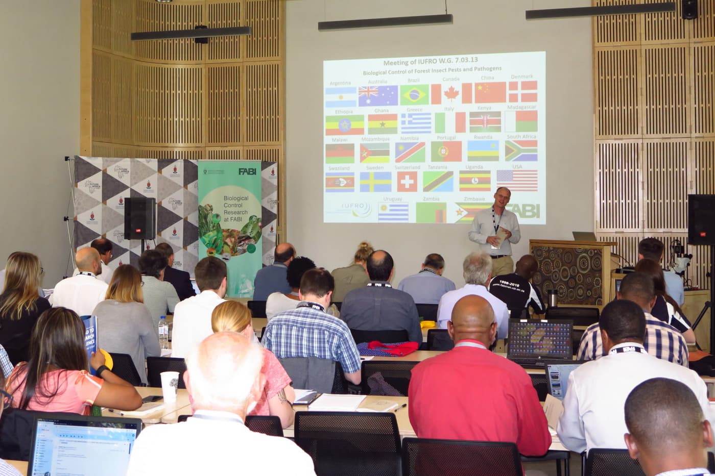 Researchers from 27 countries meet to discuss biological control of forest insect pests