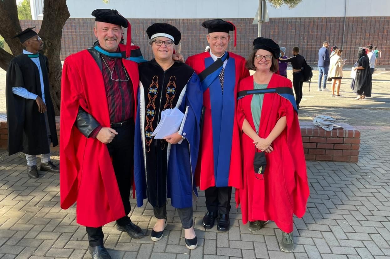 Prof. Mike Wingfield receives an Honorary Doctorate from the University of the Free State