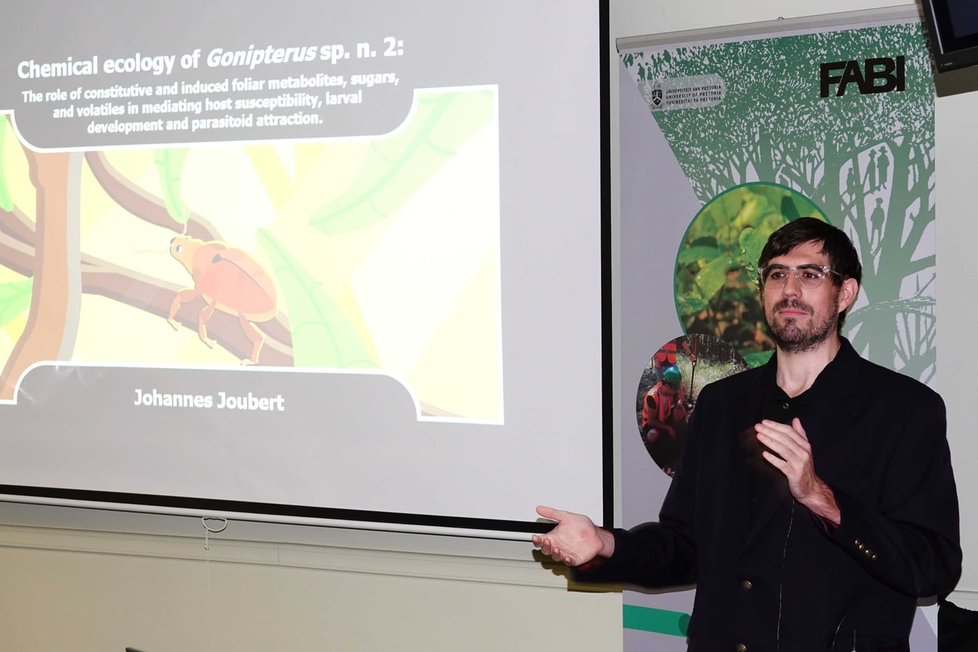 Congratulations to Johannes Christoff Joubert on the successful completion of his PhD!